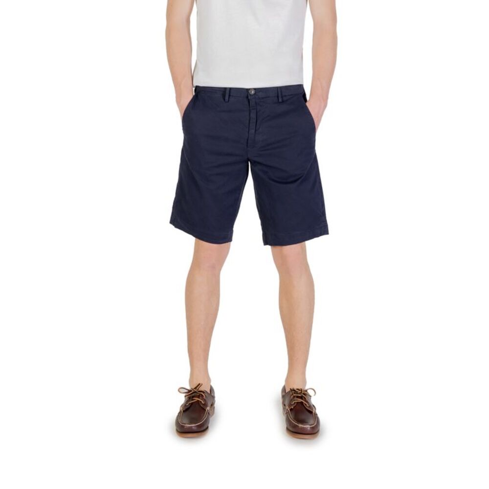 Borghese Classic Fit Shorts Men blue